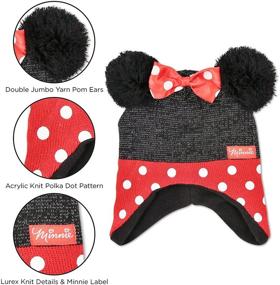 img 2 attached to Minnie Mittens: The Adorable Disney Solution for Girls' Cold Weather Accessories