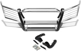 img 4 attached to DNA Motoring GRILL G 013 SS Bumper Grille