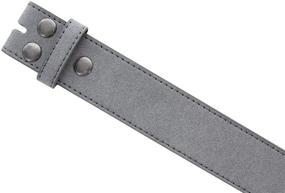 img 2 attached to 👖 Suede Leather Casual Belt Strap