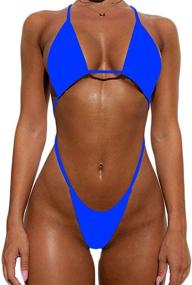 img 3 attached to YIMISAN Womens Bikini Swimsuit Bathing Women's Clothing