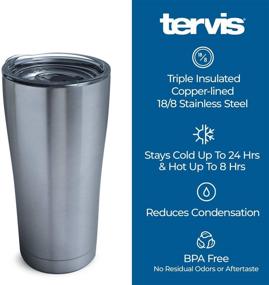 img 2 attached to Tervis Triple Walled NFL Buffalo Bills Insulated Tumbler Cup - Keeps Drinks Cold & Hot, 20oz - Stainless Steel, Edge