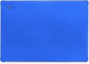 img 4 attached to 💙 mCover Case for 2020~2022 14-inch Acer Chromebook 314 CB314-1H / C933 / C933T Series Laptop - Blue