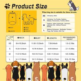 img 2 attached to Soft Breathable Puppy Sleeveless Vest | Dog Shirt Pet Printed Shirts 🐶 | Cute Dog Cotton Clothing Sweatshirt for Small Dogs and Cats - 9PCS (XS)