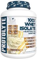 vmi sports protolyte whey isolate protein powder - vanilla cake batter flavor, 4.6 lbs: boost your fitness journey with this protein-packed delight! logo