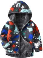 fleece jackets hoodie reversible outerwear logo