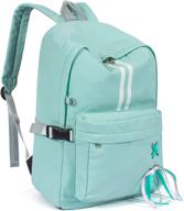 leaper fashion backpack bookbag daypack logo