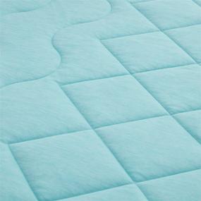 img 1 attached to 🌞 SunStyle Home All Season Cooling Comforter Set - Warm & Cool Down Alternative Bed Set with Lightweight Cooling Blanket - Soft Blankets for King Sofa or Queen Bed - Summer Comforter Sets