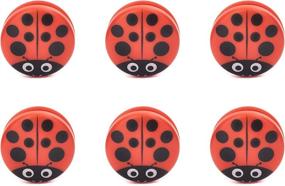 img 2 attached to 🐞 Kikkerland Ladybug Bag Clips - Set of 6 - Secure and Adorable Clips for Bags