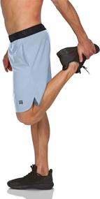 img 2 attached to 🩳 Ultimate Dry FIT Gym Shorts for Men: Workout, Run & Stay Cool - Moisture Wicking, Pockets, and Side Hem