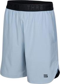 img 4 attached to 🩳 Ultimate Dry FIT Gym Shorts for Men: Workout, Run & Stay Cool - Moisture Wicking, Pockets, and Side Hem