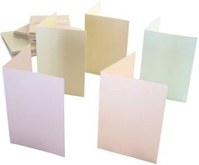 img 4 attached to DOCrafts Anitas Pearlescent Envelopes 50 Pack