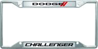 🏎️ eurosport daytona - совместимая рамка для номерного знака dodge challenger с полосами логотип