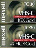 📹 maxell 203020 hgx-gold tc-30 camcorder video cassette, 2-pack: high-quality recordings & value for money! logo