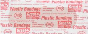 img 1 attached to 🩹 Medi-First 60033 Plastic Strip Bandage: Box of 100, 1-Inch by 3-Inch for Optimal Wound Care