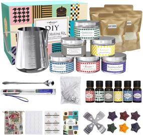 img 4 attached to Webetop Candle Making Kit: Premium Soy Wax DIY 🕯️ Supplies for Adults and Kids - The Ultimate Starter Set
