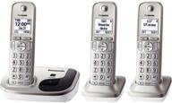 телефон panasonic kx tgd213n dect_6 0 с 3-мя трубками логотип