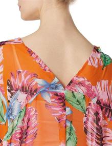 img 2 attached to Moss Rose Swimsuit Cardigans Chiffon Women's Clothing in Swimsuits & Cover Ups