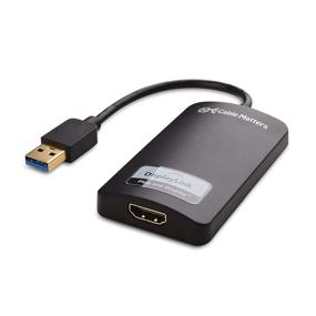 img 4 attached to 🔌 Cable Matters SuperSpeed USB 3.0 to HDMI Adapter (Black) - Stream Windows up to 1440p
