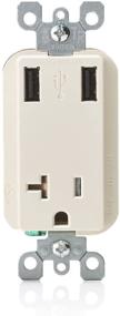 img 3 attached to Leviton T5830 T Tamper Resistant 🔌 Receptacle 125 Volt: Ensuring Safety and Efficiency