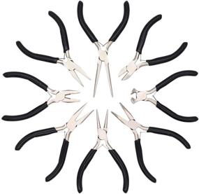 img 4 attached to 🔧 Baymyer Jewelry Pliers Set - 8pcs Tools Kit for Jewelry Making, Repair, Wire Wrapping, Crafts