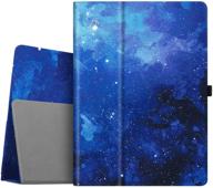 🌟 fintie folio case for ipad pro 12.9 (2nd gen) 2017 / ipad pro 12.9 (1st gen) 2015 - protective cover with corner protection, premium pu leather, smart stand, auto sleep/wake - starry sky design logo