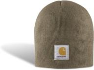 🧢 carhartt men's knit beanie hat logo