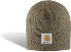 img 1 attached to 🧢 Carhartt Men's Knit Beanie Hat