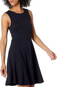 img 2 attached to Lark Ro Womens Sleeveless Scoop Women's Clothing in Dresses