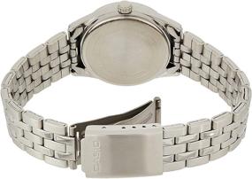 img 3 attached to Casio Dress Silver Watch LTP1335D 5A