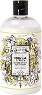 💩 poopourri beforeyougo toilet spray: 16oz refill bottle in original scent - effortless odor control solution logo