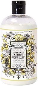 img 3 attached to 💩 PooPourri BeforeYouGo Toilet Spray: 16oz Refill Bottle in Original Scent - Effortless Odor Control Solution