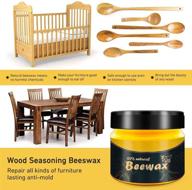 🪵 enhance and protect your wood with 1pcs wood seasoning beewax - premium traditional beeswax polish for furniture & dry wood logo