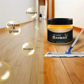 img 1 attached to 🪵 Enhance and Protect Your Wood with 1PCS Wood Seasoning Beewax - Premium Traditional Beeswax Polish for Furniture & Dry Wood