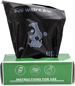 img 4 attached to 🐾 The Ultimate Bulk Roll of Large Pet Waste Bags - Black by Original Poop Bags