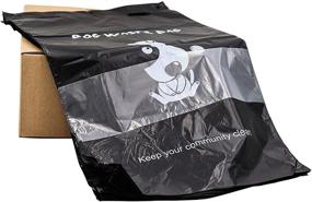 img 1 attached to 🐾 The Ultimate Bulk Roll of Large Pet Waste Bags - Black by Original Poop Bags