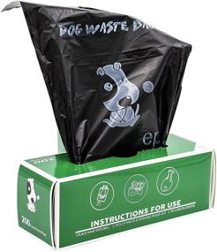 img 3 attached to 🐾 The Ultimate Bulk Roll of Large Pet Waste Bags - Black by Original Poop Bags