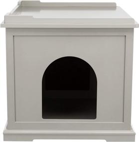 img 2 attached to X-Large Wooden Pet House with Litter Box by TRIXIE Pet Products