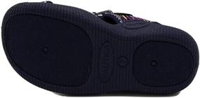 img 1 attached to 👟 Nautica Protective Closed Toe Sandals - Solid Black 11 Boys' Shoes: Durable and Sturdy Option for Active Kids