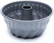 🦊 4-inch mini fluted pan with center tube - fox run preferred non-stick option logo