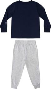 img 3 attached to Champion Sleeve Sweatpant Clothes Heather Boys' Clothing ~ Clothing Sets