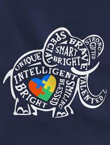 img 3 attached to 🐘 Tstars Elephant Awareness Toddler T-Shirt - Boys' Clothing in Tops, Tees & Shirts