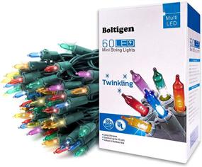img 4 attached to Multicolor Christmas Certified Twinkling Extendable