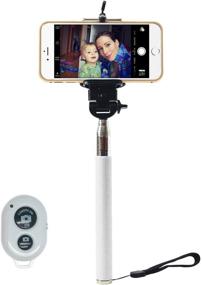 img 1 attached to Quicksnap Self Portrait Extendable Bluetooth Adjustable Cell Phones & Accessories in Accessories