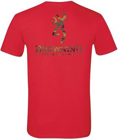 img 4 attached to 👕 Black Men's Clothing: Browning Graphic T-Shirt