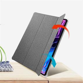 img 2 attached to 📱 Pritom Tronpad Tablet Cover Case - 10 inch, M10 and 3G M10 Compatible - Fixed Viewing Angle, Stand Folio Design, All-Round Protection