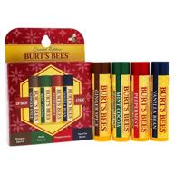 burt's bees lip balm pack blister for unisex 💋 | mint | 4 count – nourishing lip care solution logo