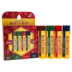 img 1 attached to Burt's Bees Lip Balm Pack Blister for Unisex 💋 | Mint | 4 Count – Nourishing Lip Care Solution