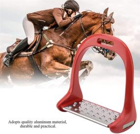 img 1 attached to Yosooo Stirrups Stainless Anti Slip Equestrian