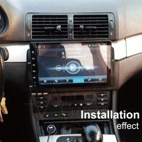 img 1 attached to 🚗 Автомагнитола Amaseaudio 1 Din для BMW E46 3 серии 1999-2004 - 9-дюймовый сенсорный экран, DSP+, Apple Carplay, Android Auto, GPS, HD1080P, быстрая загрузка и многое другое!