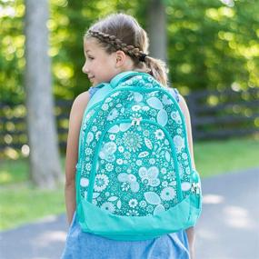 img 3 attached to 🎒 Resistant Padded Backpack with Enhanced Floral Reinforcement